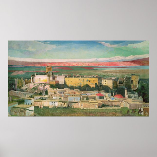 Poster Baalbek, 1906 (Frente)