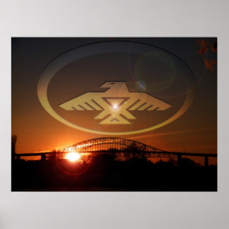 Poster Baawing à noite