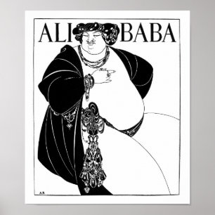 Pôster Babá de Ali, Aubrey Beardsley