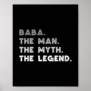 Poster baba, o mito, a lenda legal baba