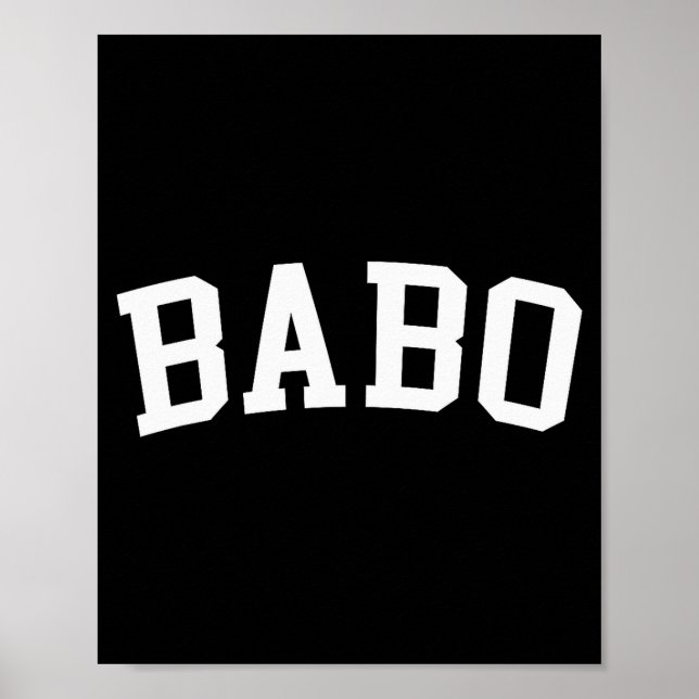 Poster Babo  (Frente)