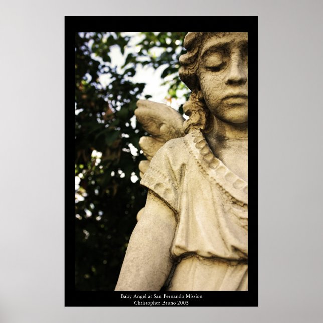 Poster Baby Angel Statue (Frente)