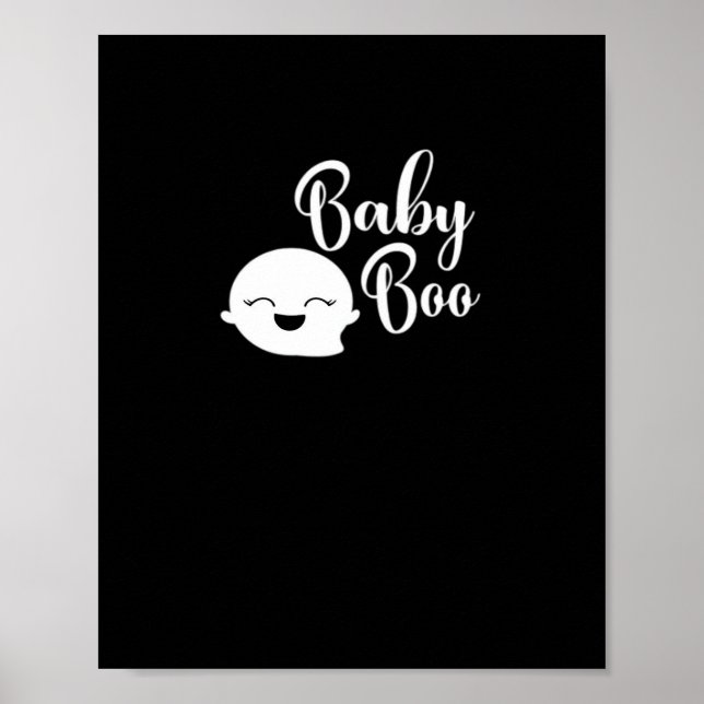 Poster Baby Boo Halloween (Frente)