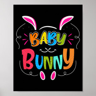 Poster Baby Bunny Premium Tri-blend