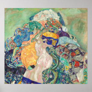 Poster Baby (Cradle) - Gustav Klimt Fine Art