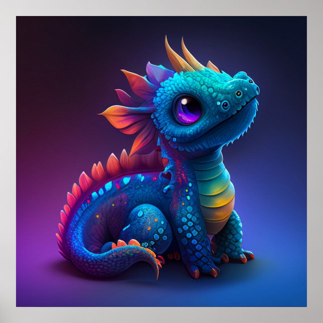 Poster Baby Dragon (Frente)