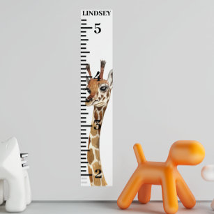 Poster Baby Giraffe Safari Selgle