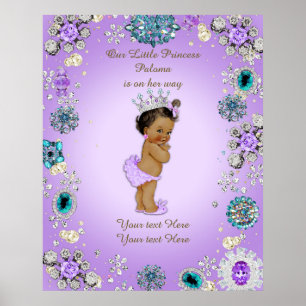 Poster Baby Girl, Lavanda,