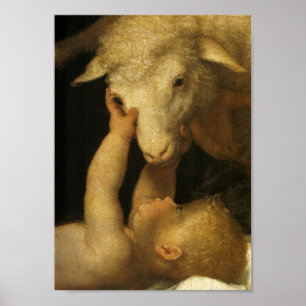 Poster Baby Jesus Toca Lamb