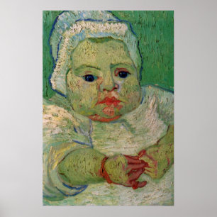 Poster Baby Marcelle Roulin por Vincent van Gogh