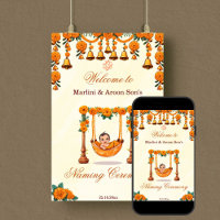Baby Naming Cradle Indian Ceremony
