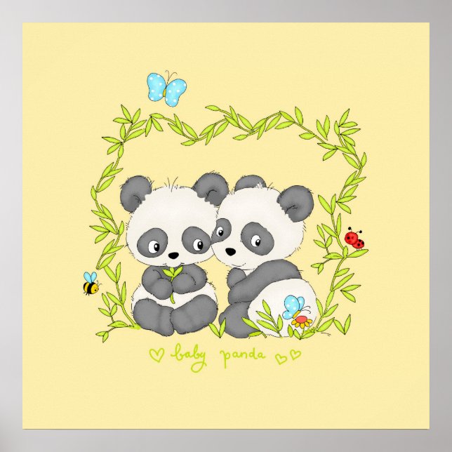 Poster Baby Panda (Frente)