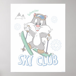 Poster Baby SYLVESTER™ Ski Club