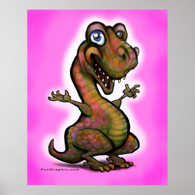 Poster Baby T-Rex (Frente)