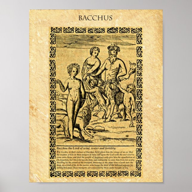POSTER BACCHUS (Frente)