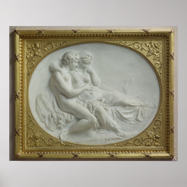 Pôster Bacchus conforting Ariadne, 1793 (Frente)