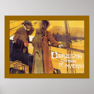 Pôster Bacelona Ciudad De Invierno