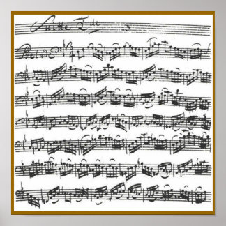 Pôster Bach Cello Suite