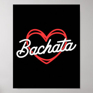 Poster Bachata Dançando Latim Dançarino Bachata Dominic