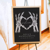 Bachelorette Skeleton Heart Hands