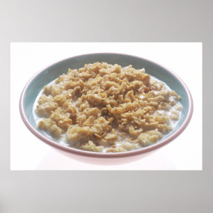 Poster Bacia de farinha de aveia