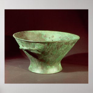 Pôster Bacia de um dos túmulos da câmara, Mycenae