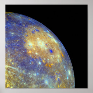 Pôster Bacia do Caloris de Mercury