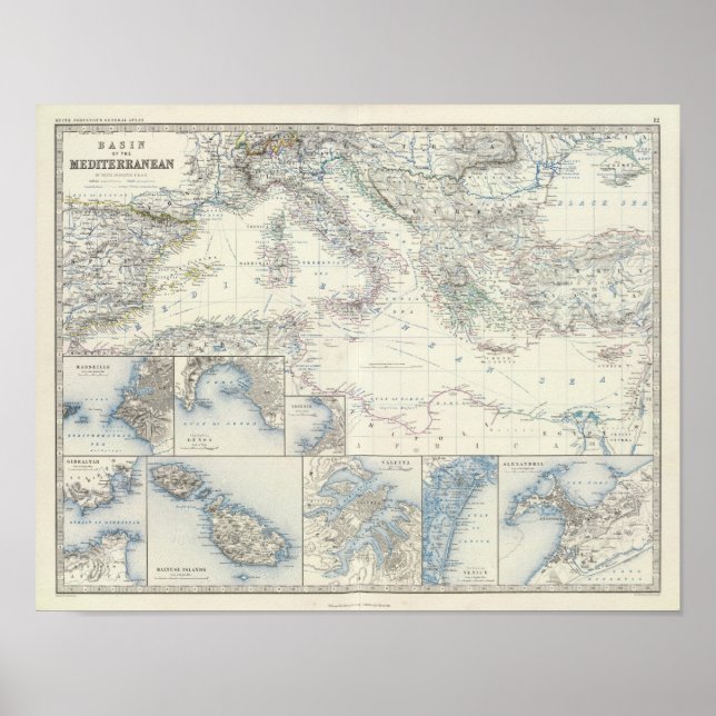 Pôster Bacia Mediterrânica (Frente)