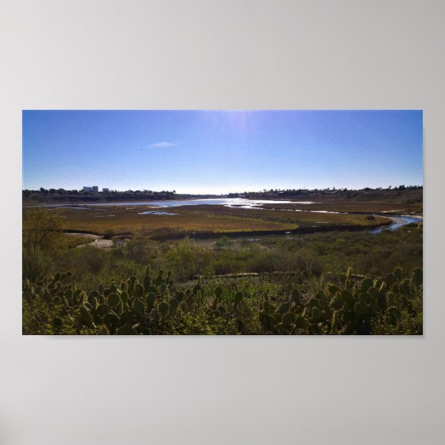 Poster Back Bay, Newport Beach, Califórnia (Frente)