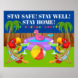 Poster Back Yard Beach Party