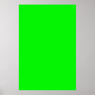 Poster Background Media Paper - Tecla Croma de Tela Verde