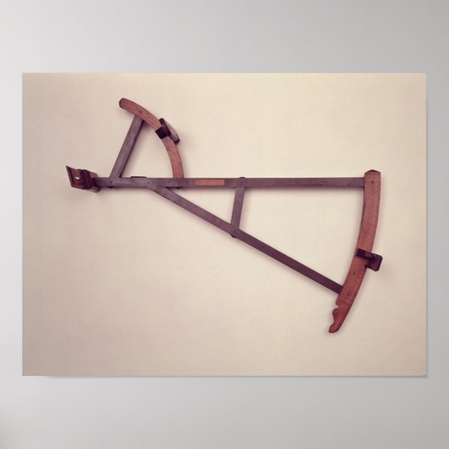 Pôster Backstaff, século XVIII (Frente)