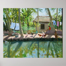 Pôster Backwater Índia