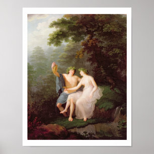 Poster Baco e Ariadne