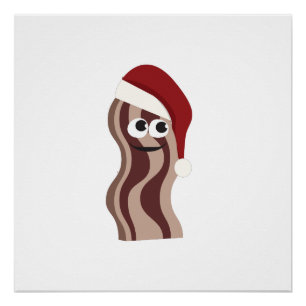 Pôster Bacon do papai noel