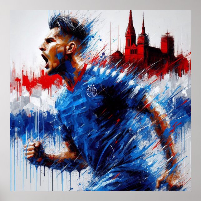 Poster Bad Blue Boys and Experience Dinamo Zagreb (Frente)