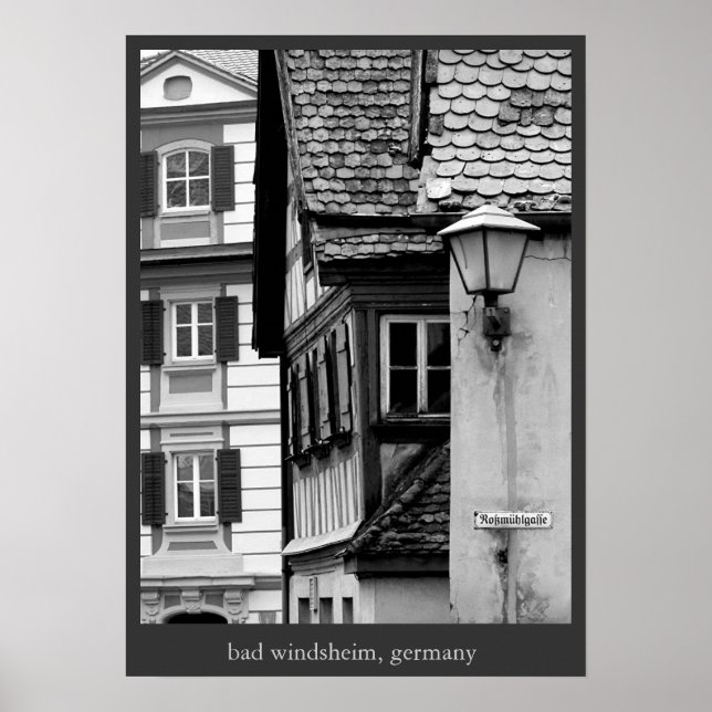 Poster Bad Windsheim (Frente)