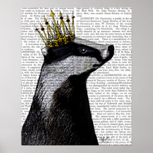 Pôster Badger King