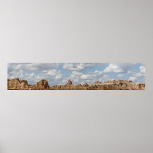 Poster Badlands National Park, Dakota do Sul