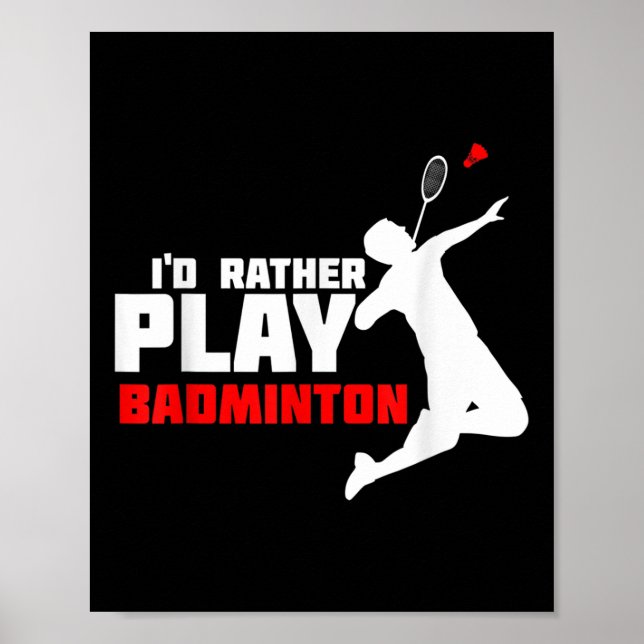 Poster Badminton (Frente)