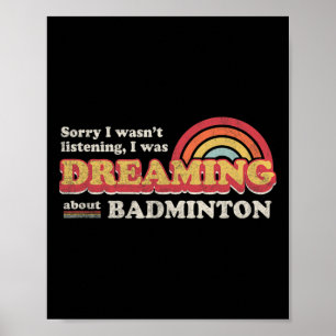 Poster Badminton Design
