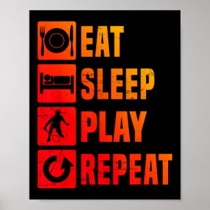 Poster Badminton Mens Badminton Player Shuttle