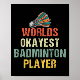 Poster Badminton Shuttle Sayings