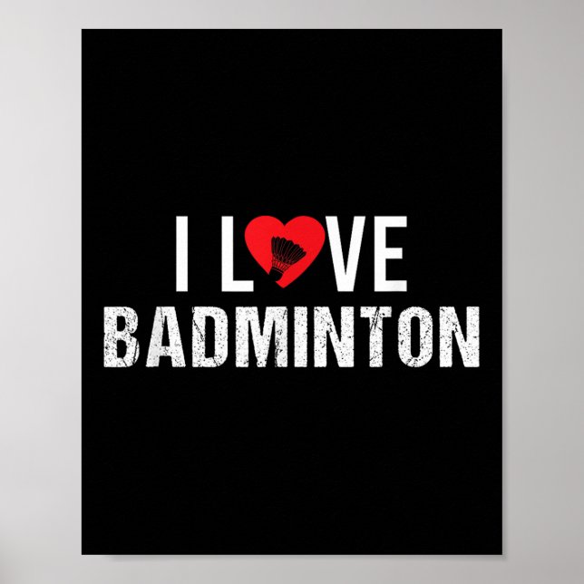 Poster Badminton Shuttle Sayings (Frente)