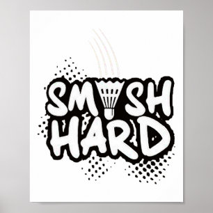 Poster Badminton Smash Duro Champion Gift