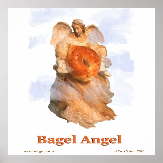 Pôster Bagel Angel (Frente)