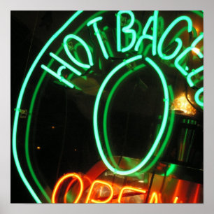 Pôster Bagels quentes