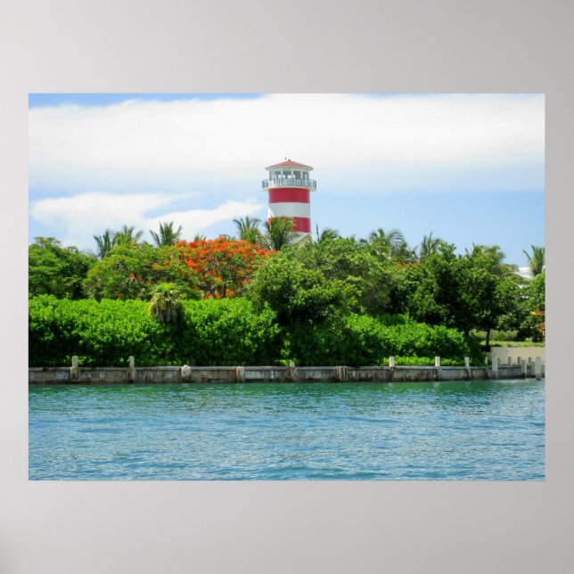 Poster Bahamas Foto com enquadramento (Frente)