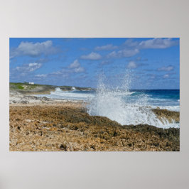 Poster Bahamas Splash, Ilha de Great Abaco, Bahamas