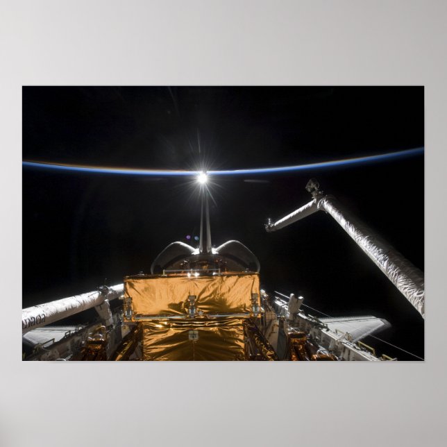 Pôster Baía de Carga Espacial Atlântida (Frente)